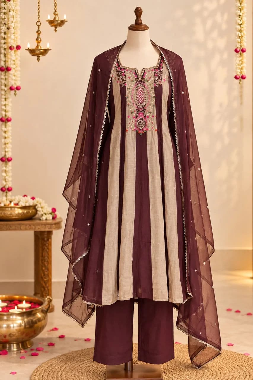 Brown With Beige — image 1