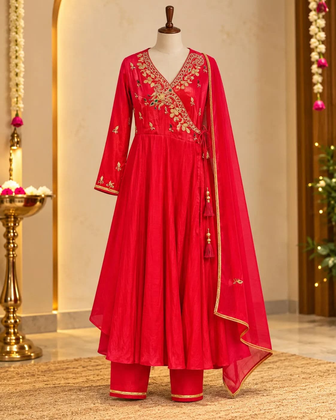 Red With Heavy Work Suit — image 1